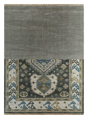 Alfombra de lana - 300 x 240 cm - arena