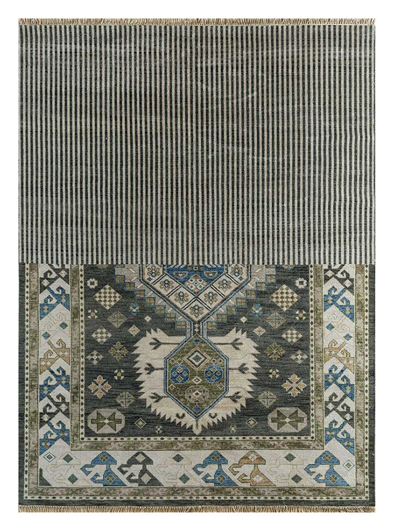 Alfombra de lana - 300 x 240 cm - arena