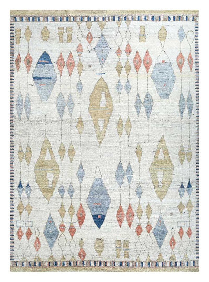 Alfombra de lana - 240 x 150 cm - multicolor