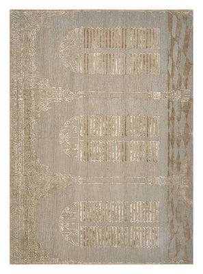 Alfombra de lana - 240 x 150 cm - beige