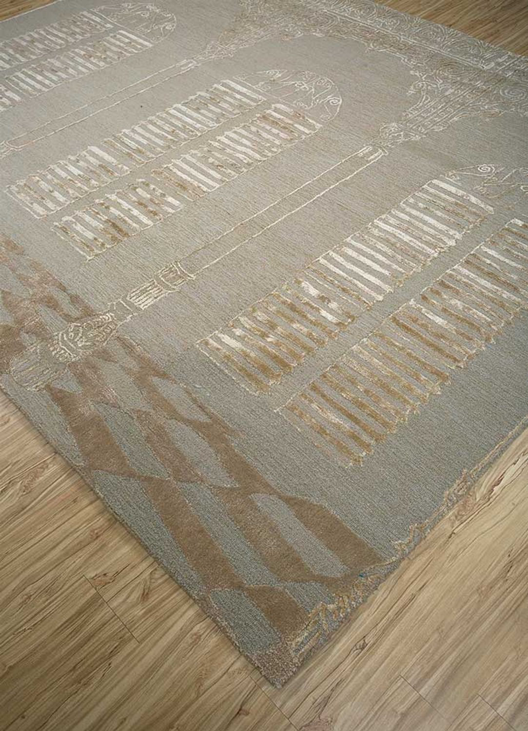 Alfombra de lana - 240 x 150 cm - beige