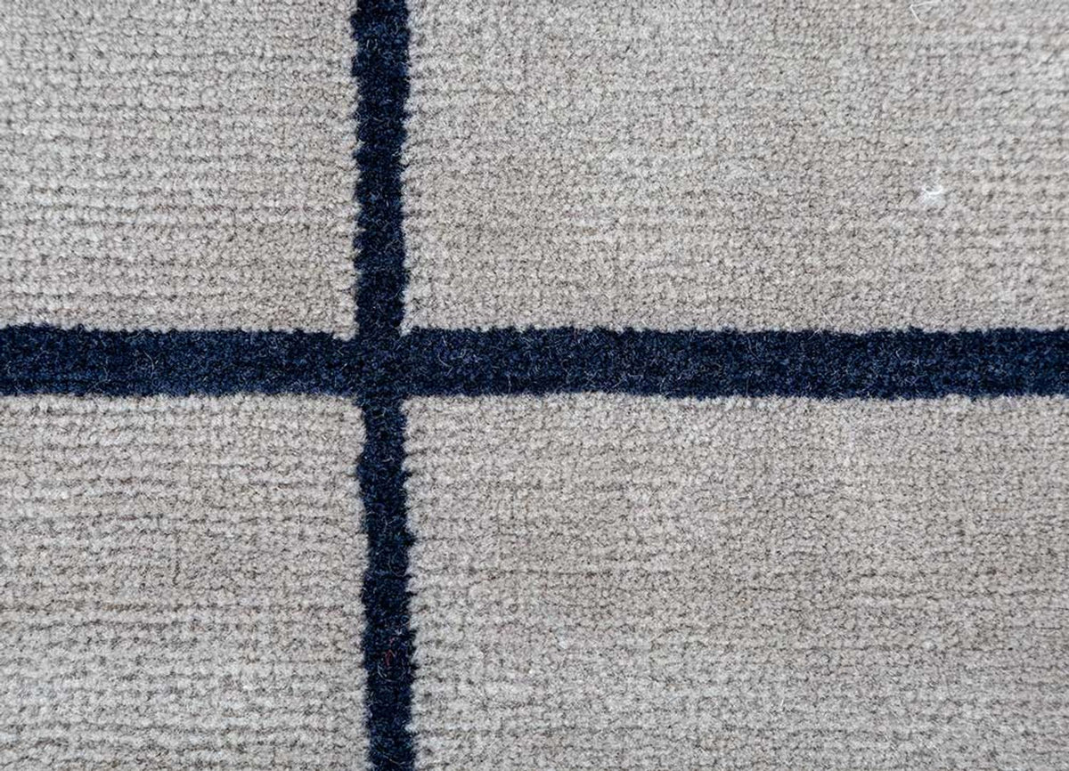 Alfombra de lana - 300 x 240 cm - gris
