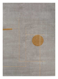 Alfombra de lana - 300 x 240 cm - gris