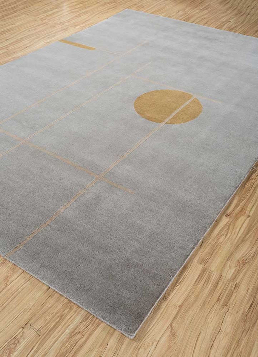 Alfombra de lana - 300 x 240 cm - gris