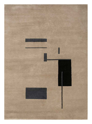 Alfombra de lana - 300 x 240 cm - camello