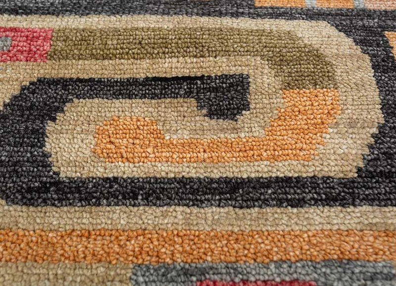 Alfombra de lana - 270 x 180 cm - naranja