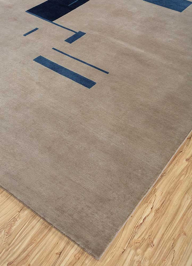 Alfombra de lana - 270 x 180 cm - camello