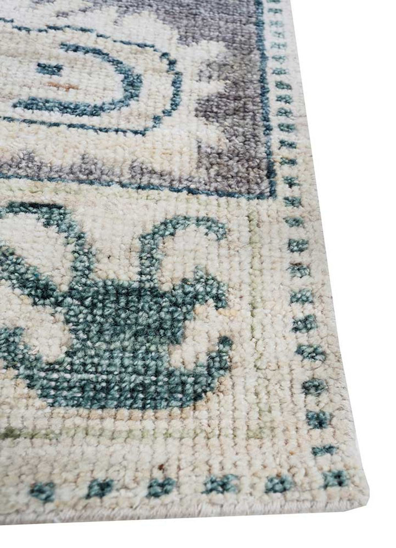 Alfombra de lana - 300 x 240 cm - verde