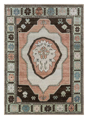 Alfombra de lana - 300 x 240 cm - salmón