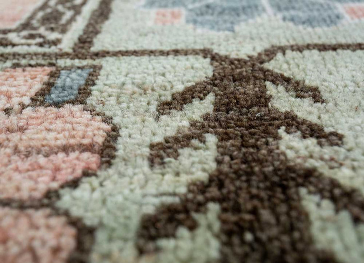 Alfombra de lana - 300 x 240 cm - salmón