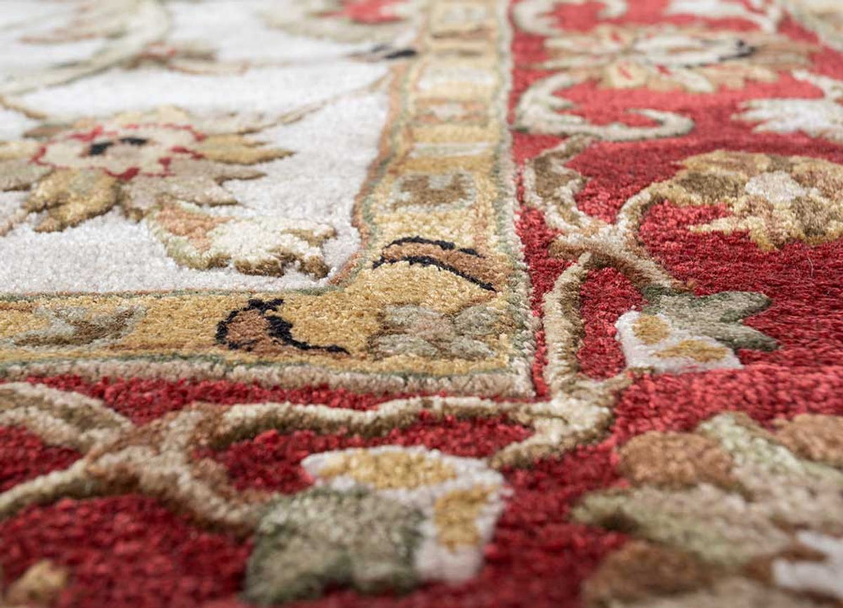 Alfombra de lana - 270 x 180 cm - crema