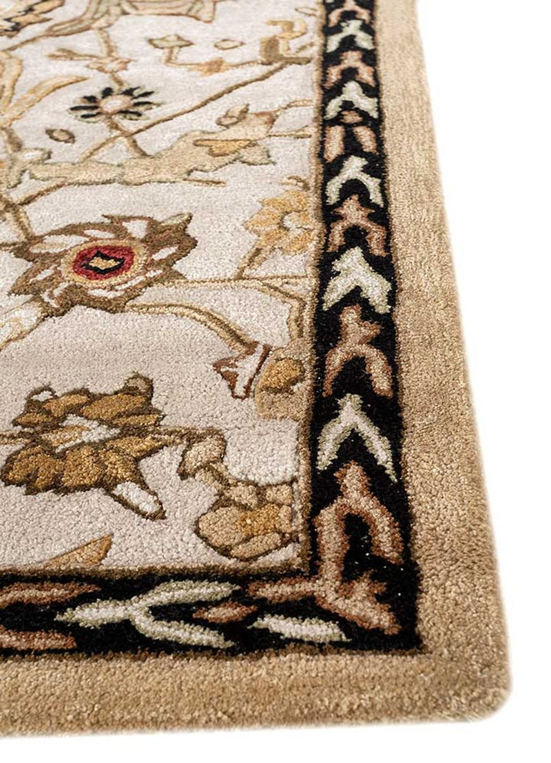 Alfombra de lana - 270 x 180 cm - crema