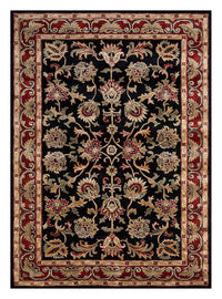 Alfombra de lana - 270 x 180 cm - azul oscuro