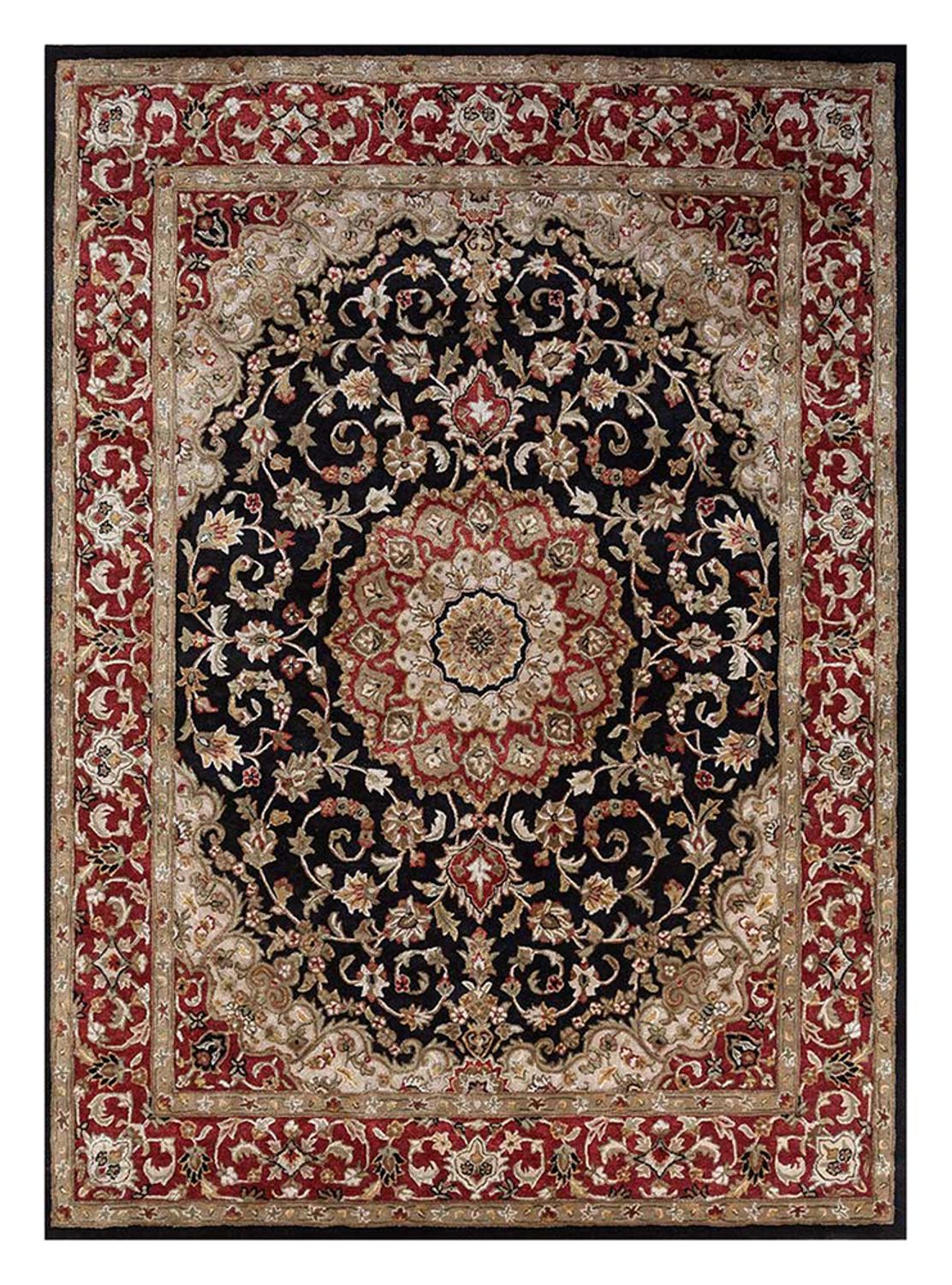 Alfombra de lana - 300 x 240 cm - rojo