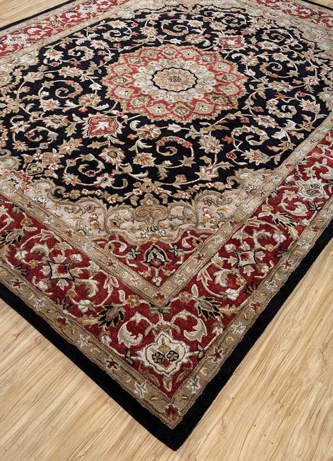 Alfombra de lana - 300 x 240 cm - rojo