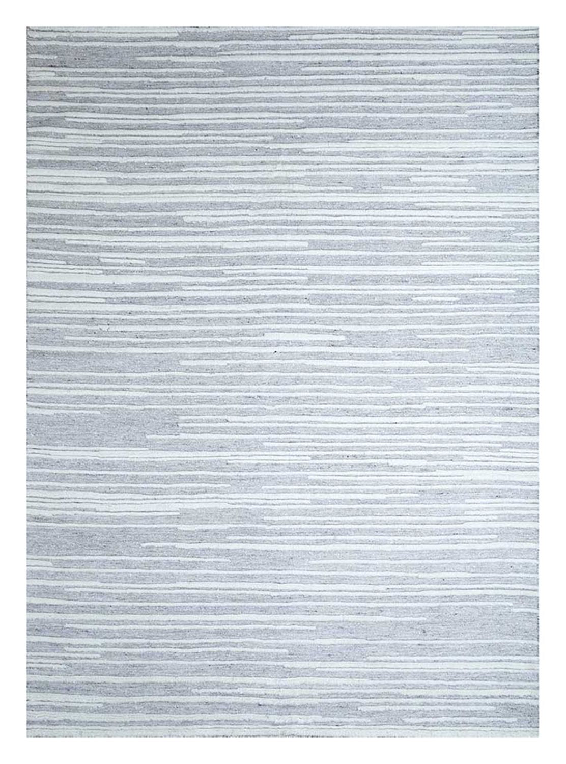Alfombra de lana - 300 x 240 cm - gris claro