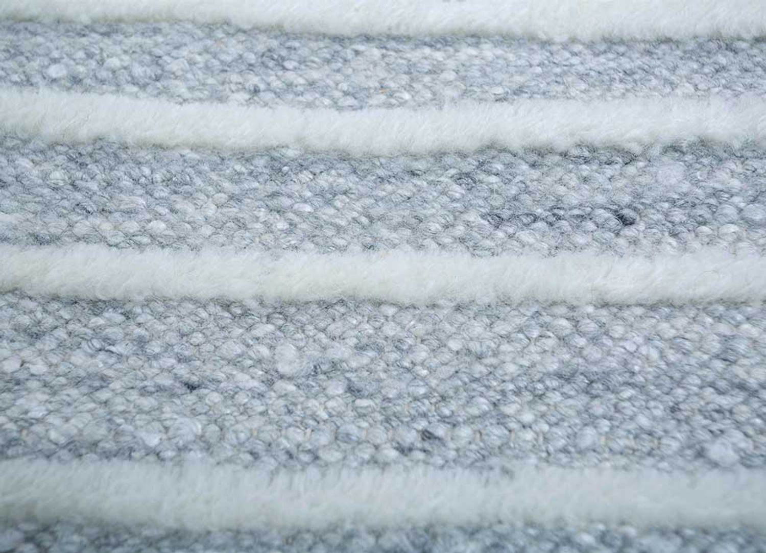 Alfombra de lana - 300 x 240 cm - gris claro