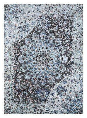 Alfombra de lana - 300 x 240 cm - azul cielo