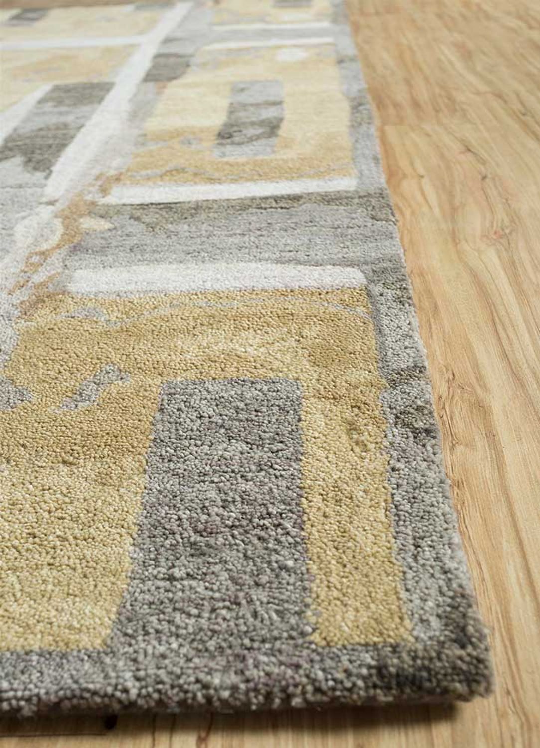 Alfombra de lana - 270 x 180 cm - oro