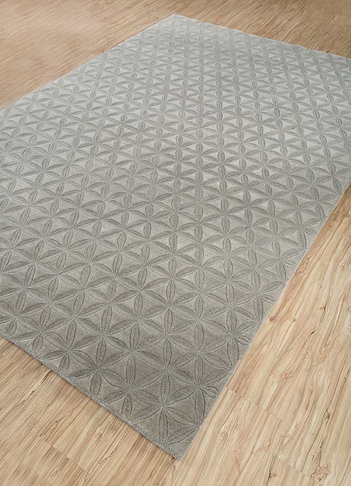 Alfombra de lana - 270 x 180 cm - beige