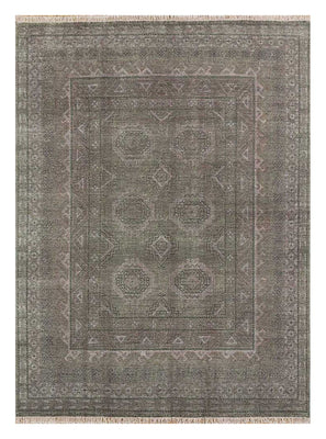 Alfombra de lana - 300 x 240 cm - gris