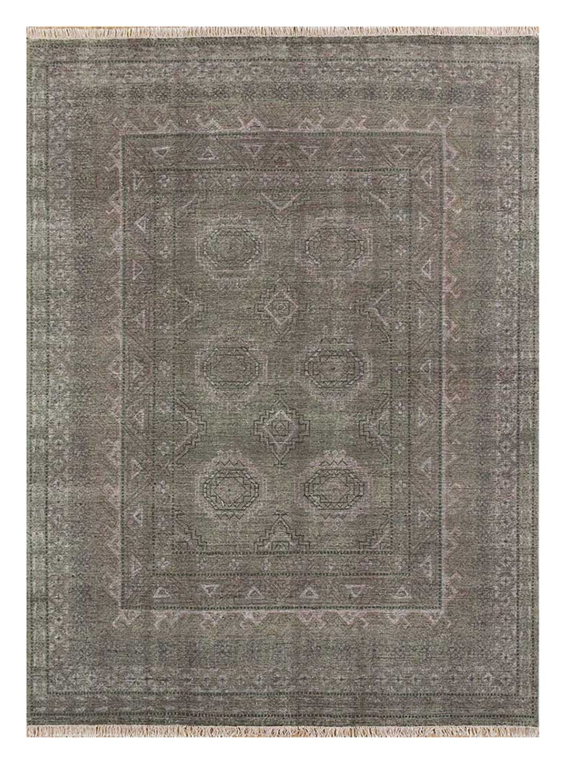 Alfombra de lana - 300 x 240 cm - gris