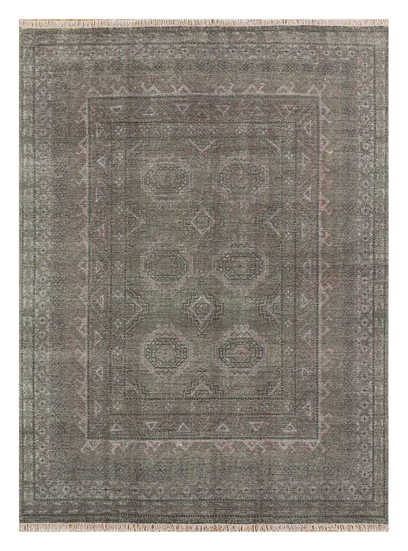 Alfombra de lana - 300 x 240 cm - gris