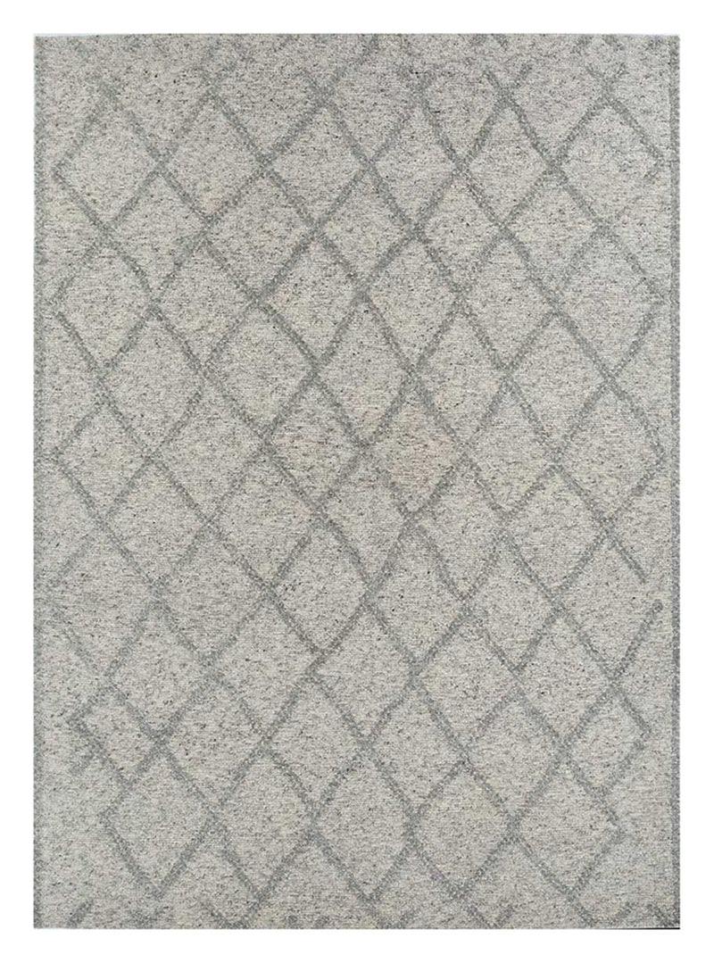 Alfombra de lana - 300 x 240 cm - plata