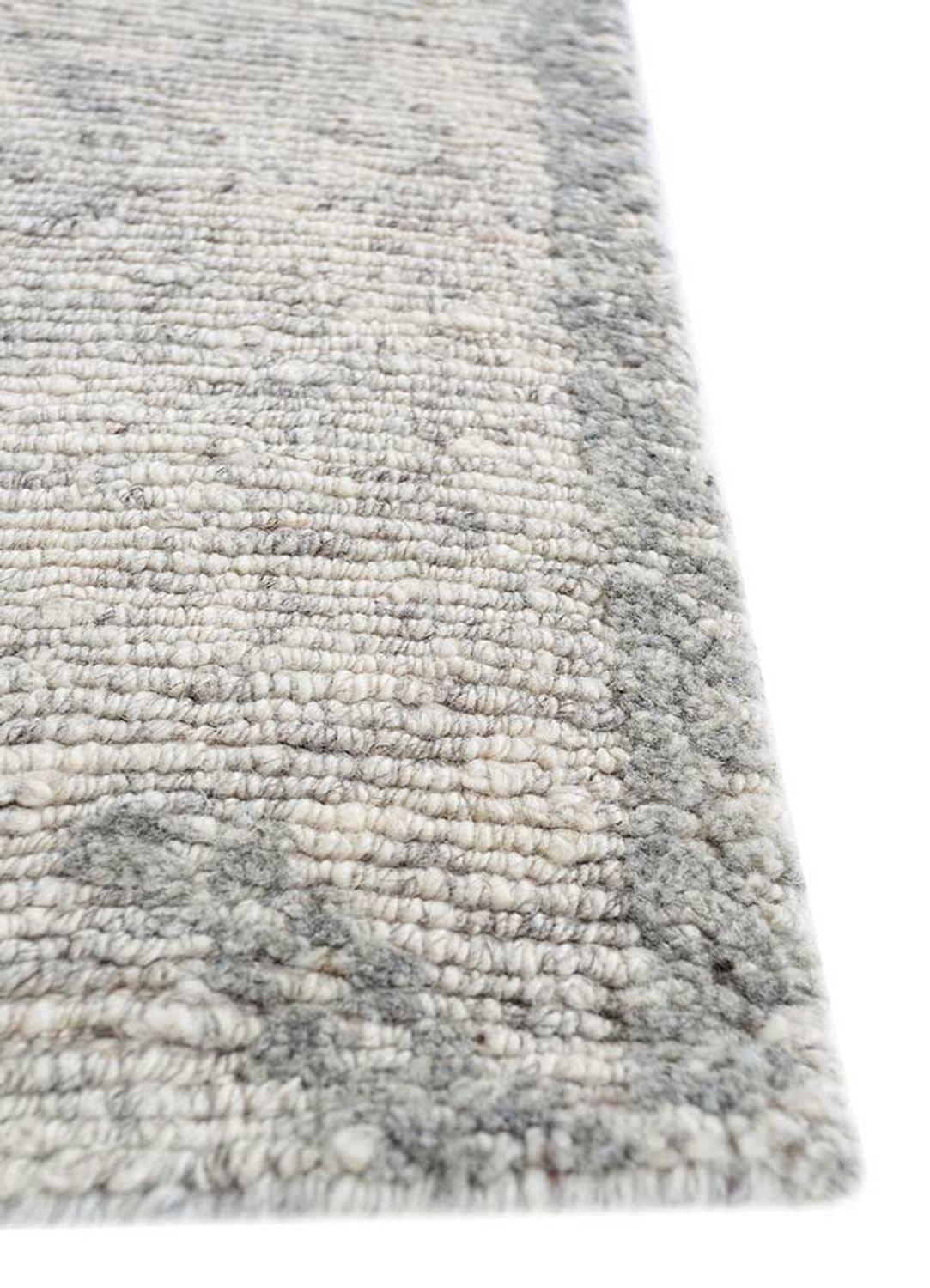 Alfombra de lana - 300 x 240 cm - plata