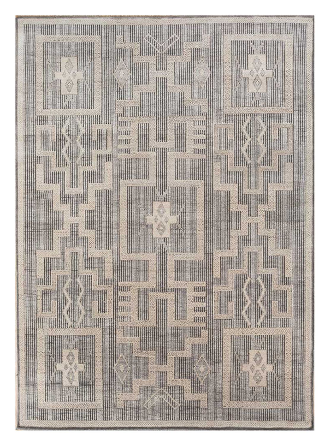 Alfombra de lana - 300 x 240 cm - gris claro