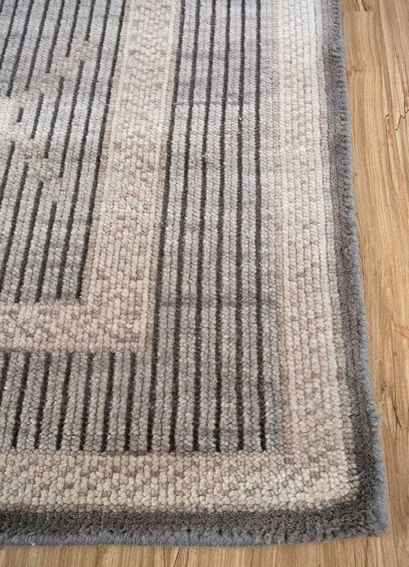 Alfombra de lana - 300 x 240 cm - gris claro