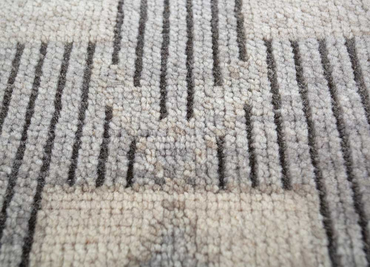 Alfombra de lana - 300 x 240 cm - gris claro