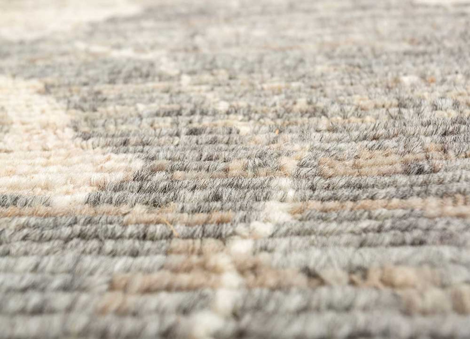 Alfombra de lana - 300 x 240 cm - marrón claro