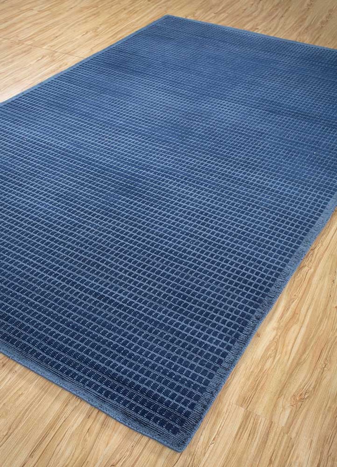 Alfombra de lana - 240 x 150 cm - azul oscuro