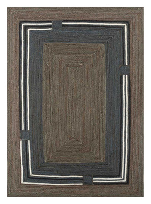 Alfombra de yute - 200 x 140 cm - natural