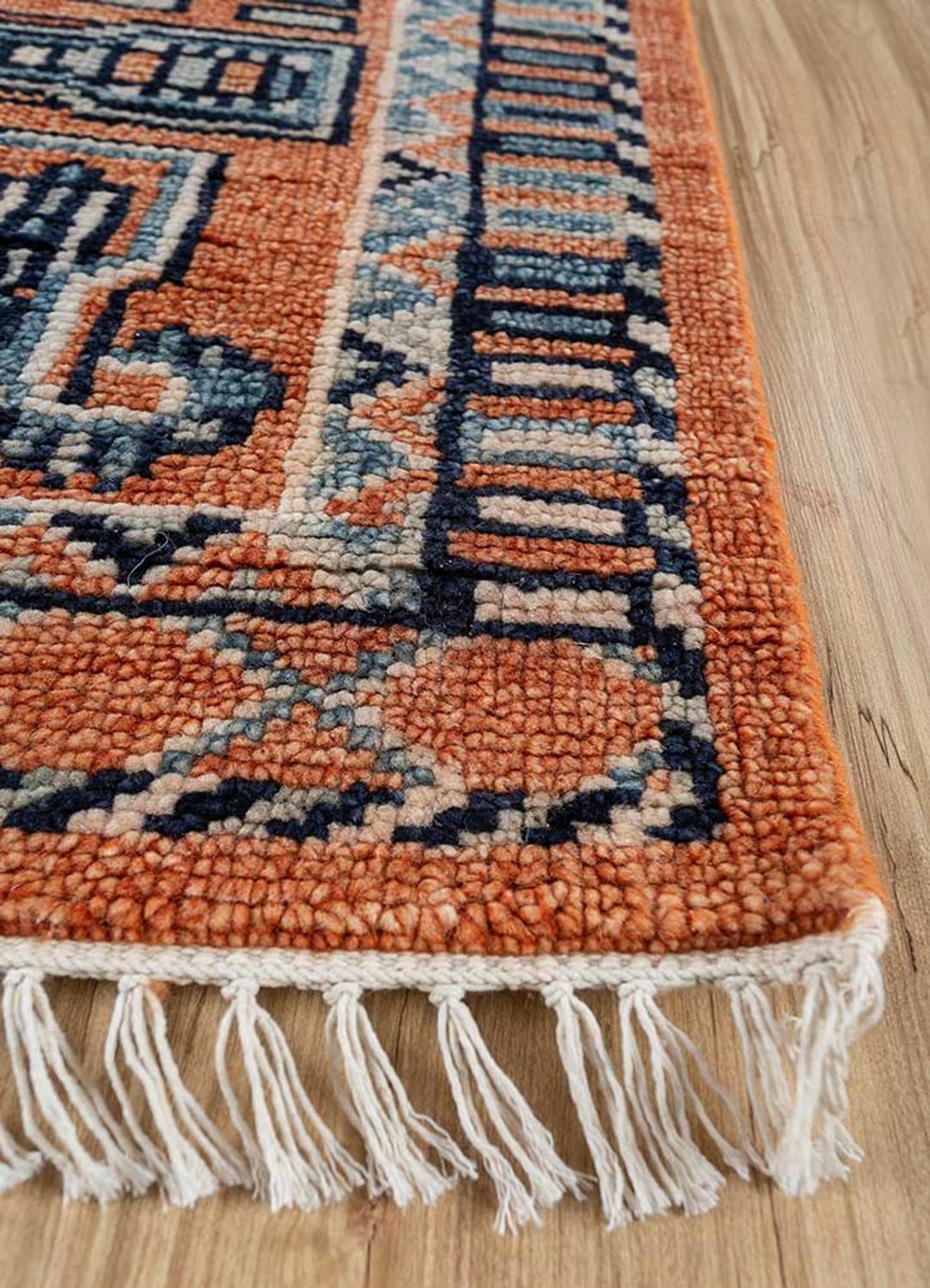 Alfombra de lana - 300 x 240 cm - rojo claro