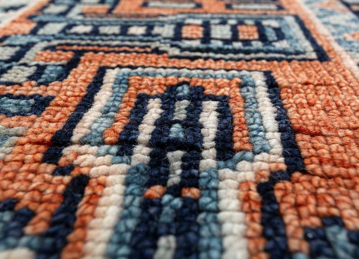 Alfombra de lana - 300 x 240 cm - rojo claro