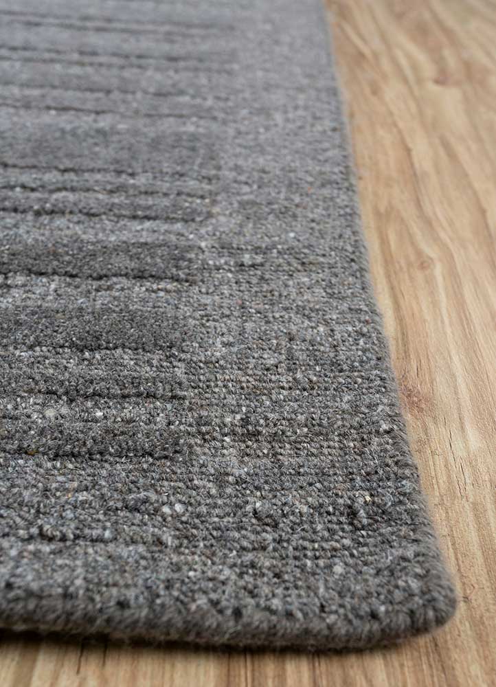 Alfombra de lana - 450 x 360 cm - gris