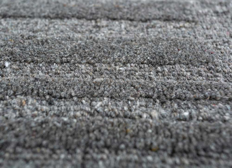 Alfombra de lana - 450 x 360 cm - gris