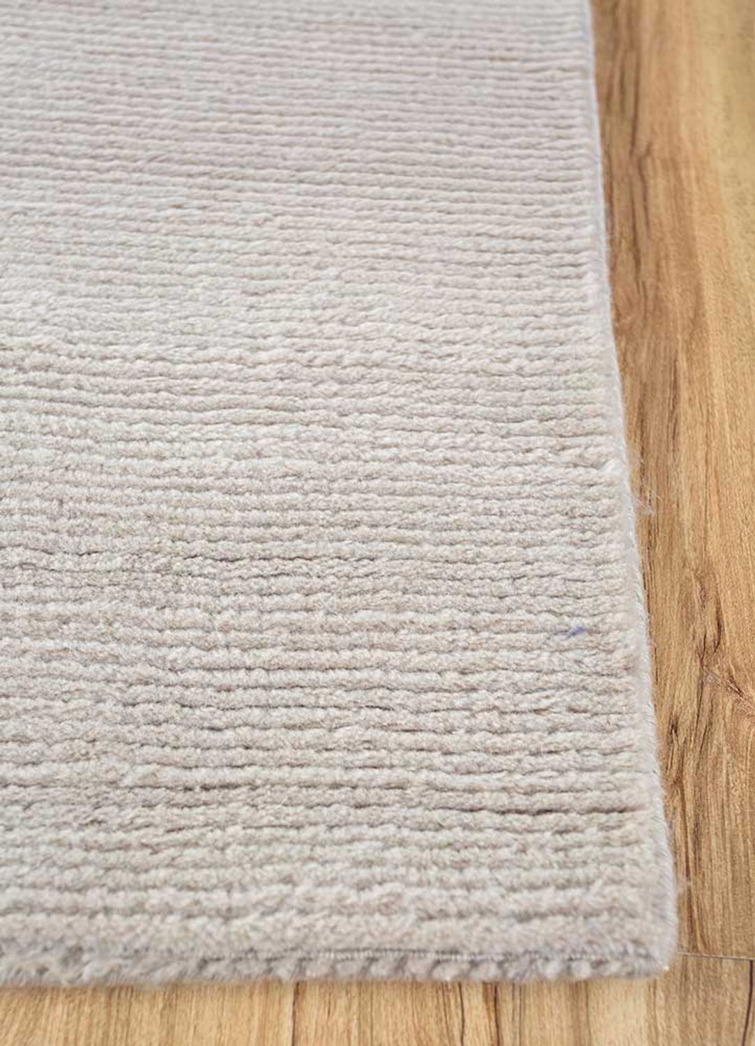 Alfombra de lana - 270 x 180 cm - gris claro