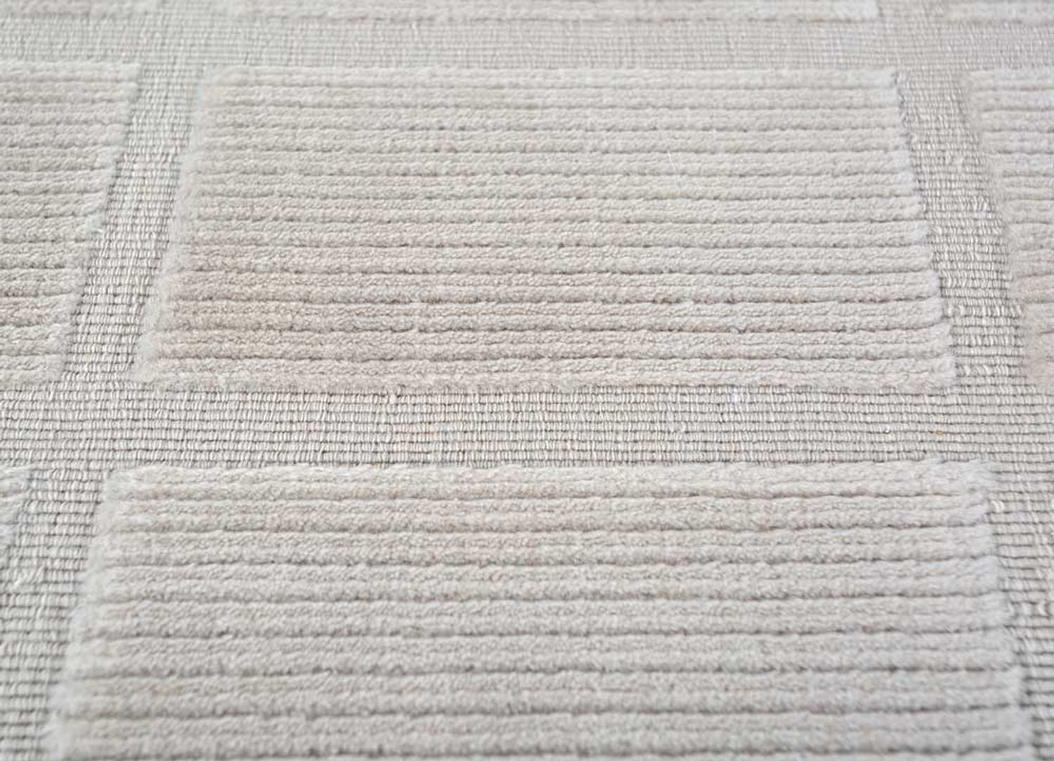 Alfombra de lana - 270 x 180 cm - gris