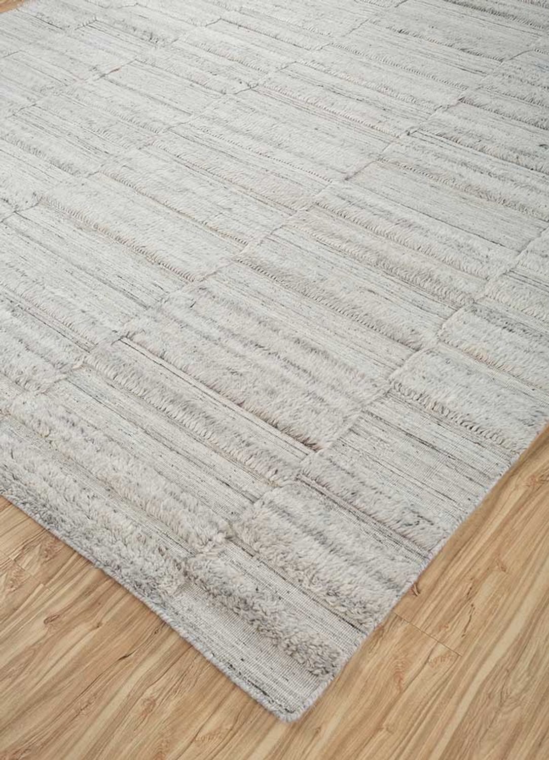 Alfombra de lana - 300 x 240 cm - blanco