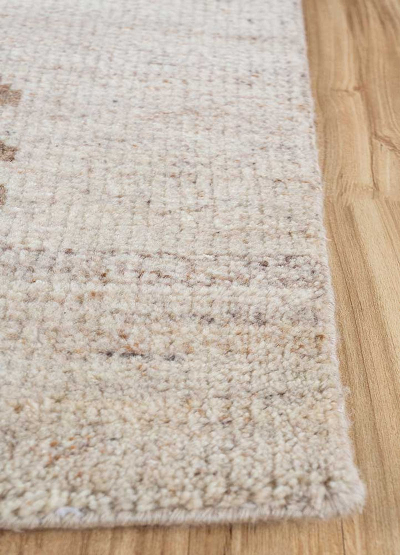 Alfombra de lana - 270 x 180 cm - crema