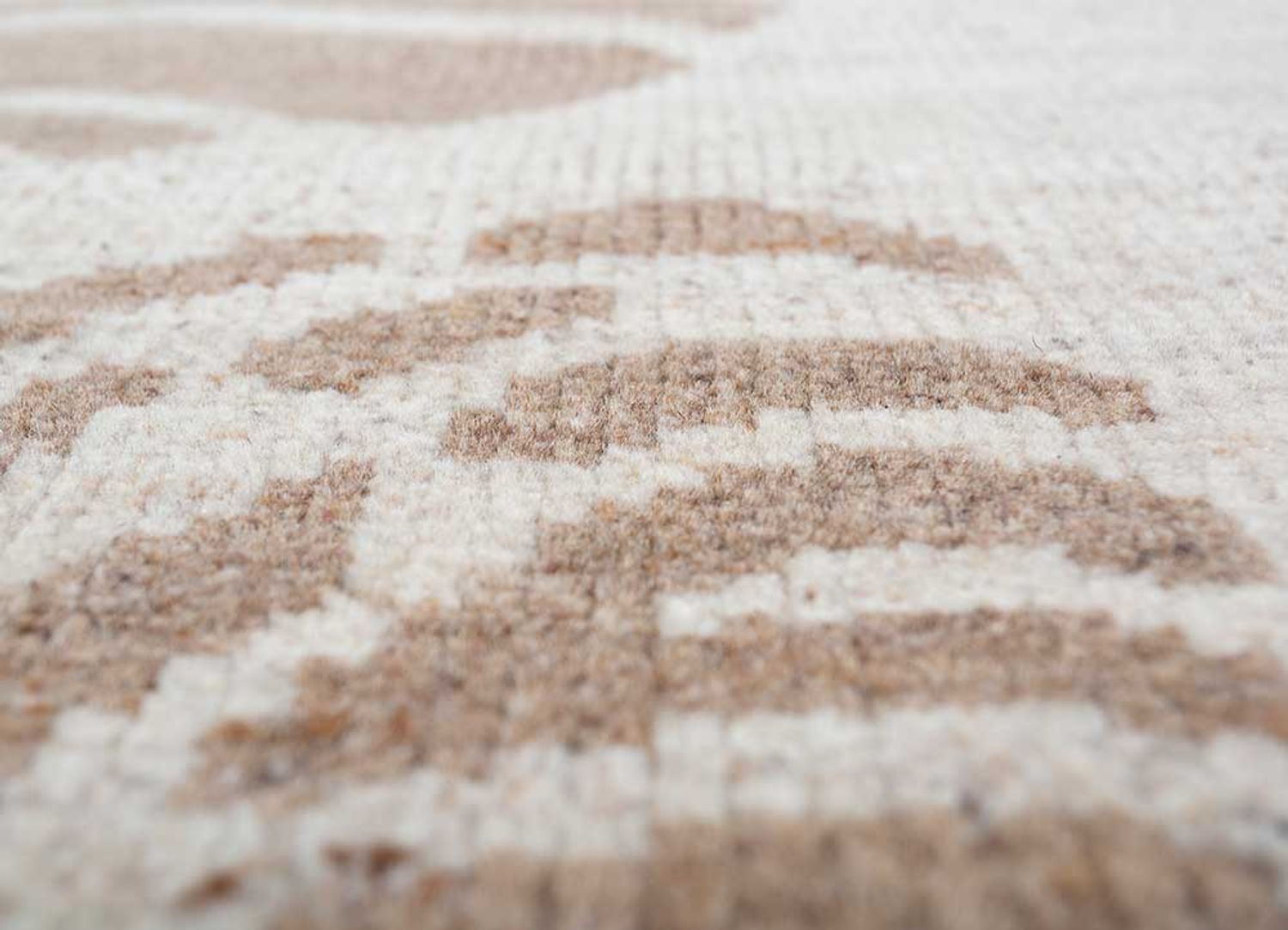 Alfombra de lana - 270 x 180 cm - crema