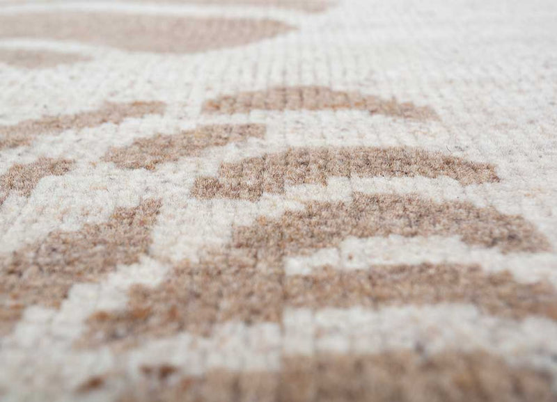 Alfombra de lana - 270 x 180 cm - crema