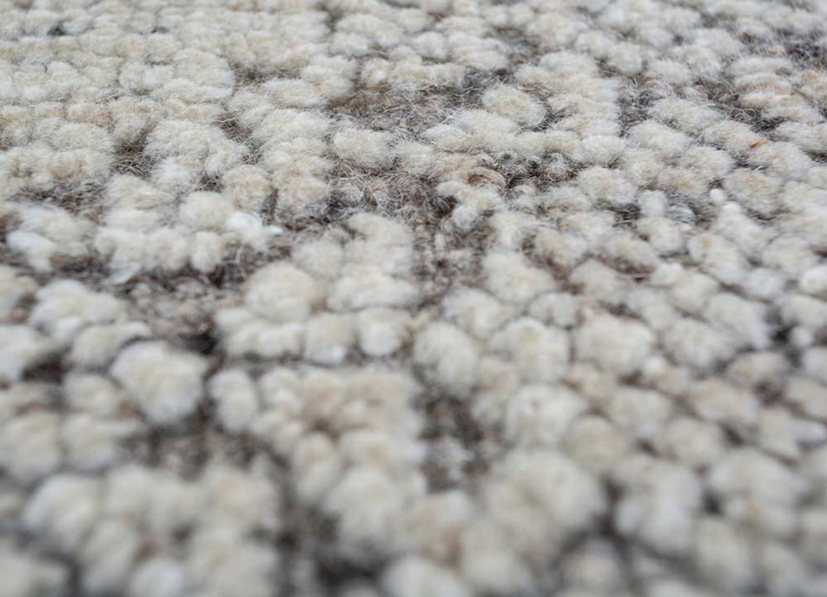 Alfombra de lana - 300 x 240 cm - gris claro