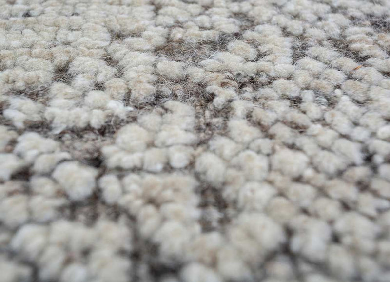Alfombra de lana - 300 x 240 cm - gris claro