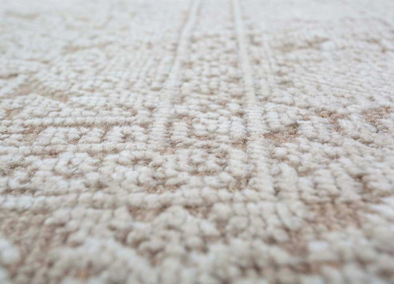 Alfombra de lana - 300 x 240 cm - beige