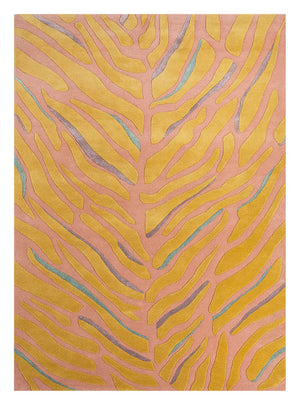 Alfombra de lana - 270 x 180 cm - oro