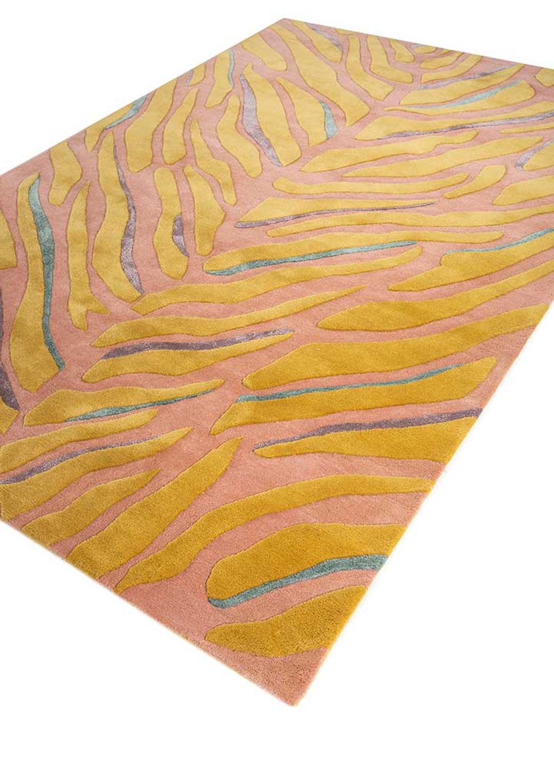 Alfombra de lana - 270 x 180 cm - oro